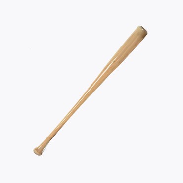 Sturdy and comfortable wooden baseball bat