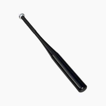 Black durable aluminum alloy baseball bat