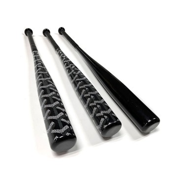 Black shock-absorbing aluminum alloy baseball bat Black shock-absorbing aluminum alloy baseball bat