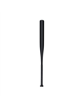 Non-slip black carbon fiber baseball bat