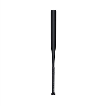 Non-slip black carbon fiber baseball bat