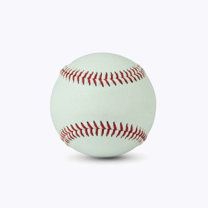 Full-grain leather training baseball