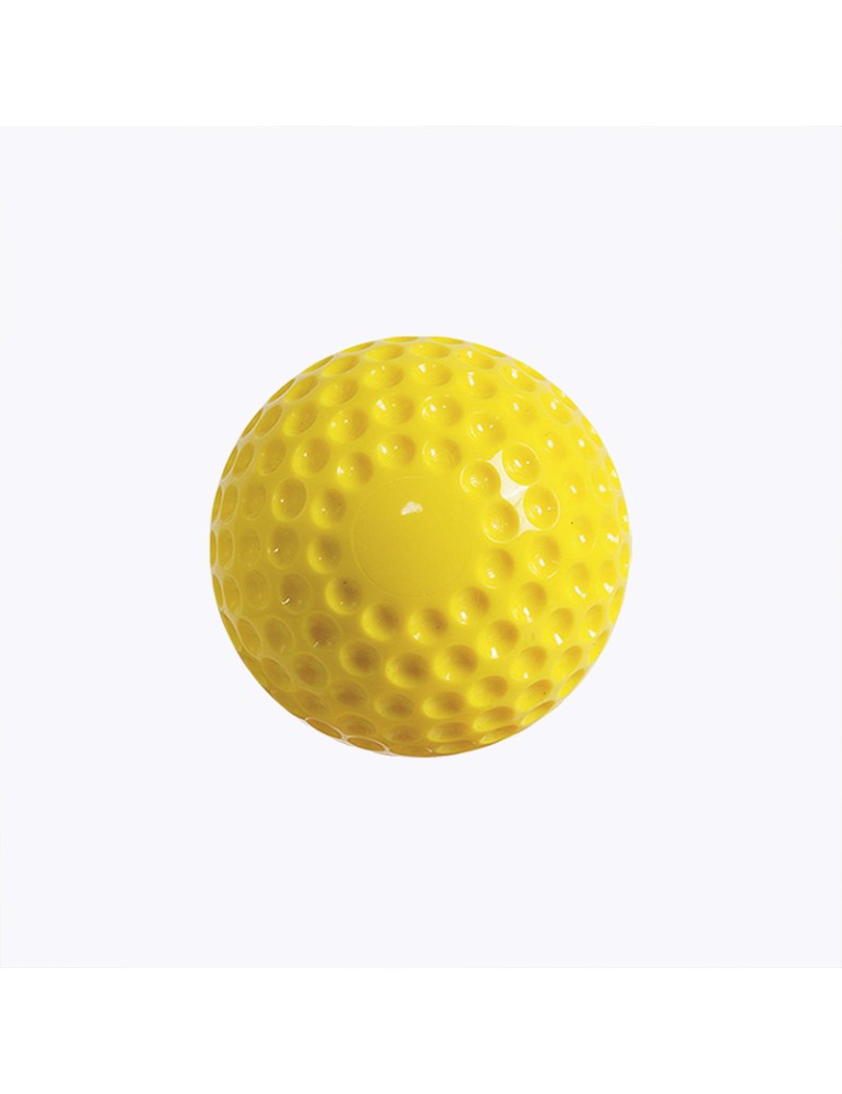 Yellow high-density integrated dimple baseball