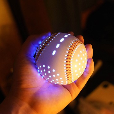 Rechargeable RGB color baseball