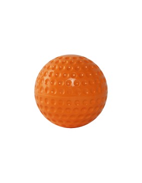 Orange 12-inch practice pit baseball Orange 12-inch practice pit baseball