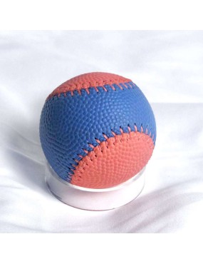 Color-blocked 9-inch training baseball