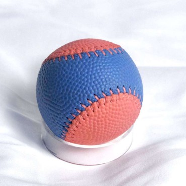 Color-blocked 9-inch training baseball Color-blocked 9-inch training baseball