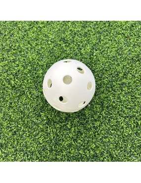 9-inch plastic hollow training baseball