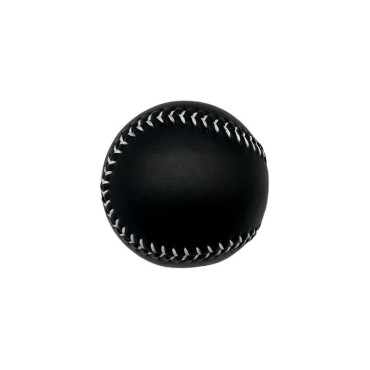 Black standard size durable baseball Black standard size durable baseball