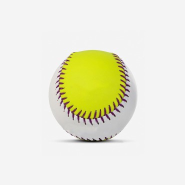 Personalized multi-colored baseball for training.