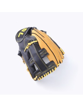 Double-layered leather durable baseball glove