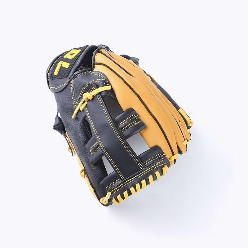 Double-layered leather durable baseball glove