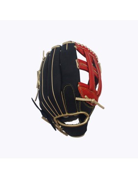Hand-stitched durable leather baseball glove