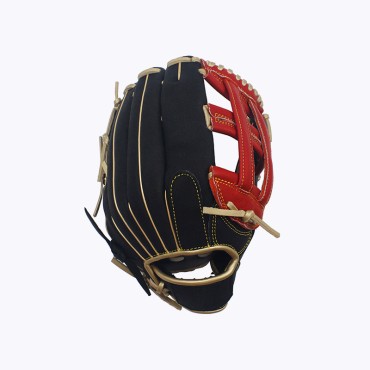Hand-stitched durable leather baseball glove
