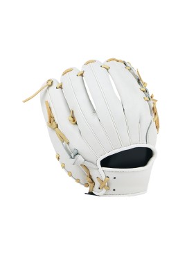 White lightweight and breathable baseball glove White lightweight and breathable baseball glove
