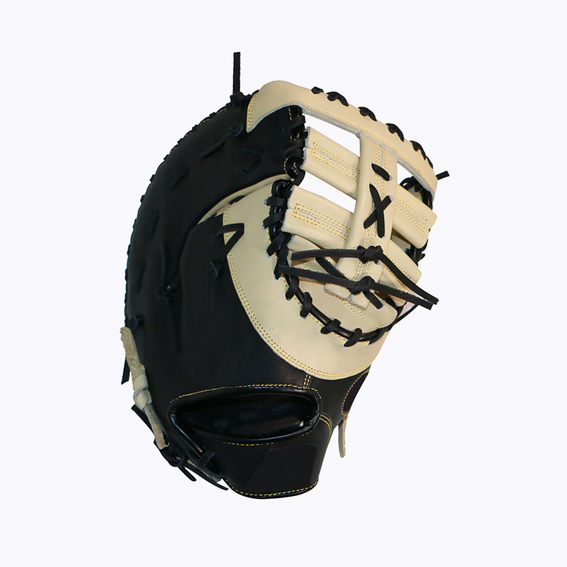 Left-handed professional leather baseball glove