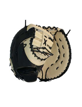 Left-handed professional leather baseball glove