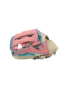 Fashionable defensive leather baseball glove