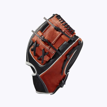 Durable leather training baseball glove