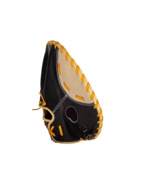 Leather training pancake baseball glove