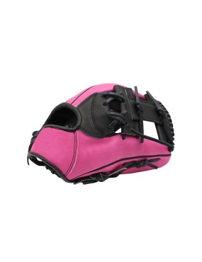 Pink comfortable leather baseball glove