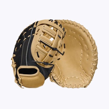 Lightweight and comfortable leather baseball glove