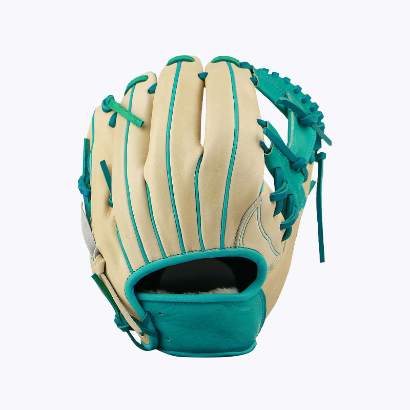 Infield left-handed leather baseball glove