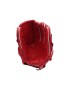 Red high-quality leather baseball glove