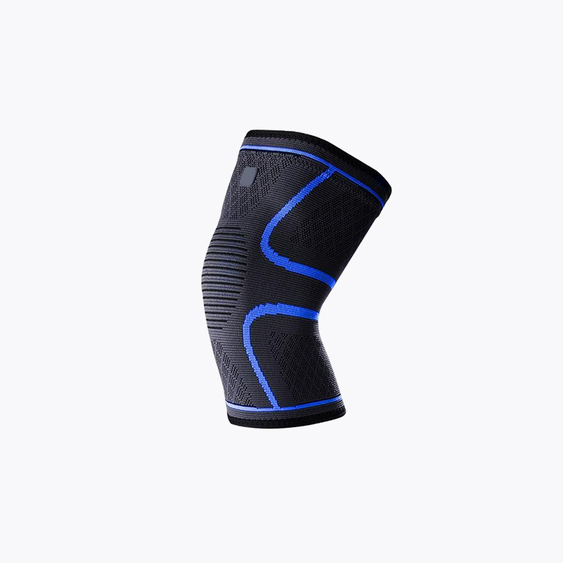 Highly elastic and breathable sports knee brace