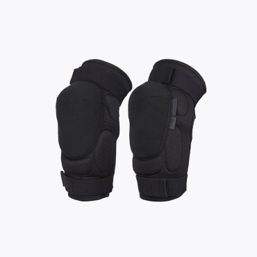Black impact-resistant comfortable elbow pads