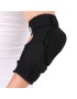 Black impact-resistant comfortable elbow pads