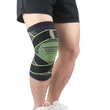 Adjustable anti-slip compression knee brace