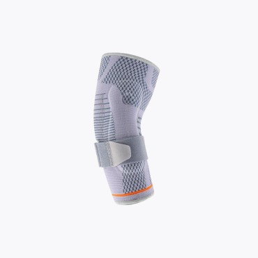 Adjustable compression elastic elbow support