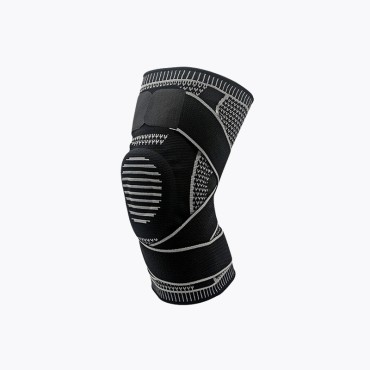 Breathable elastic support knee brace