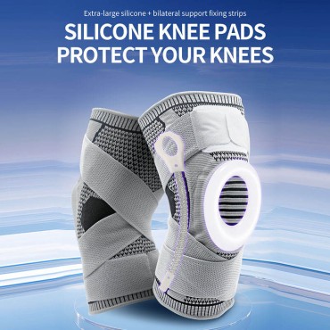 Breathable elastic support knee brace Breathable elastic support knee brace