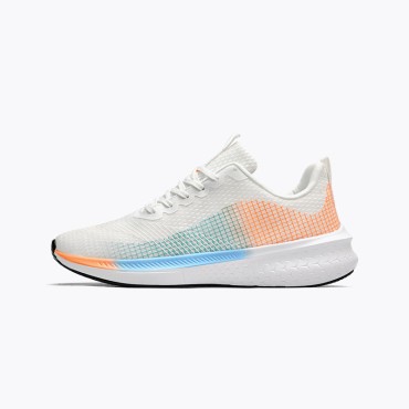 Flyknit fabric non-slip athletic shoes