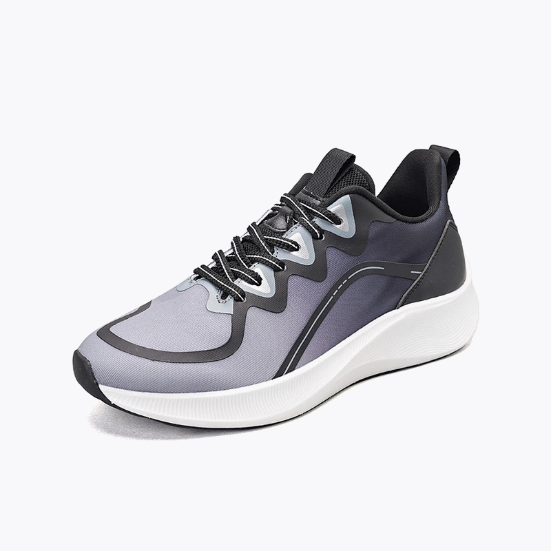 Highly elastic mesh breathable athletic shoes