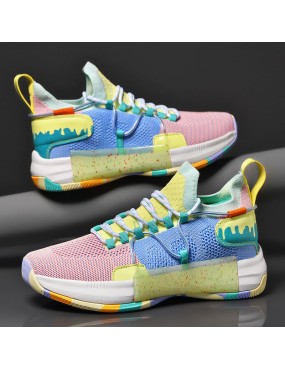 Lace-up breathable outdoor sports shoes